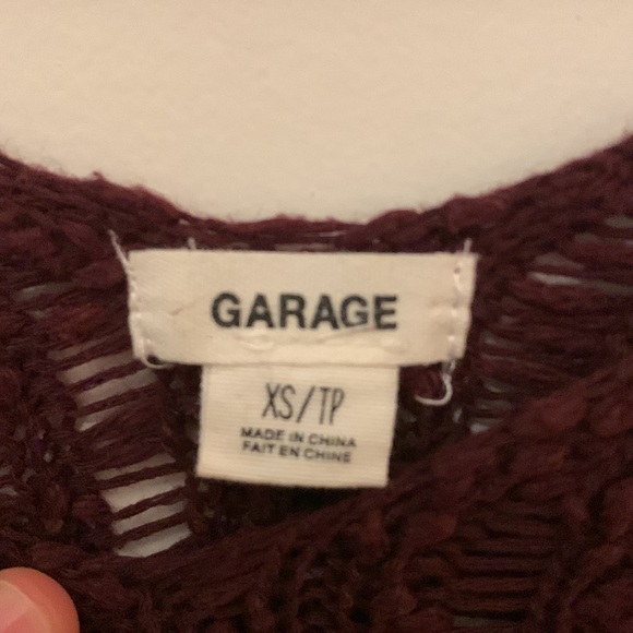 Garage Loose Knit Long Sleeve Sweater - Picture 3 of 4